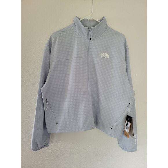 The North Face‎ Blue Women's Tekware Grid Zip Up Coat size XXL #5 - Picture 1 of 5